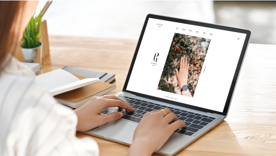 nail salon penna webサイト